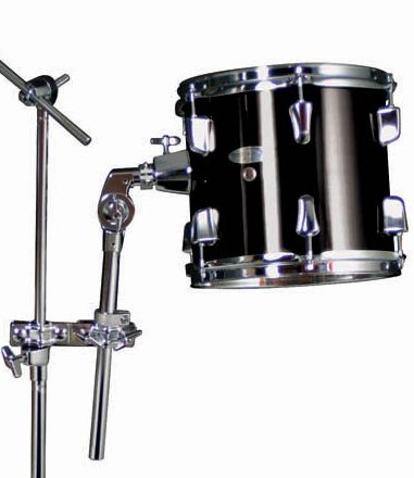 Percussion Plus 9 x 10 Add On Tom w/ Arm   Black 717070397786  