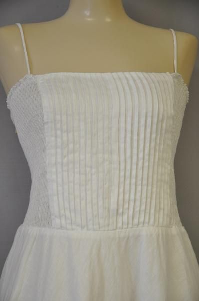   NEW WOMENS WHITE SUNDRESS DRESS SZ 8 NWT $995   