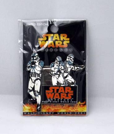 Disney Star Wars Weekends 2005 Pin Clone Trooper  