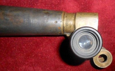 Vintage Longue Vue Binoculaire Rt Angle Artillery Scope  