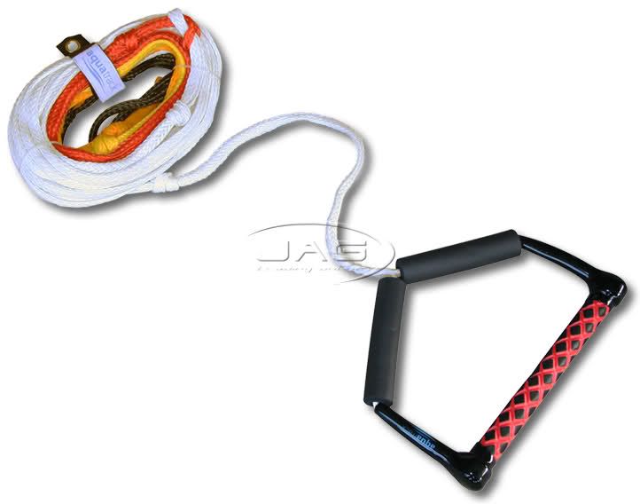 LOOP WATER SKI / WAKEBOARD ROPE   EVA Handle & Floats  