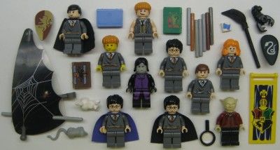 10 LEGO HARRY POTTER MINIFIGS LOT people figures dumbledore professor 