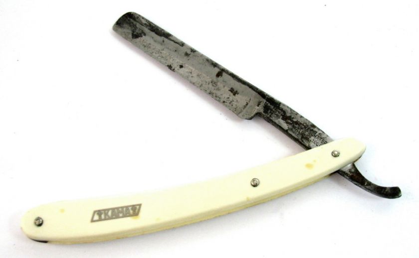 ANTIQUE WALD SOLINGEN KAMA 178 KOCH STRAIGHT RAZOR »  