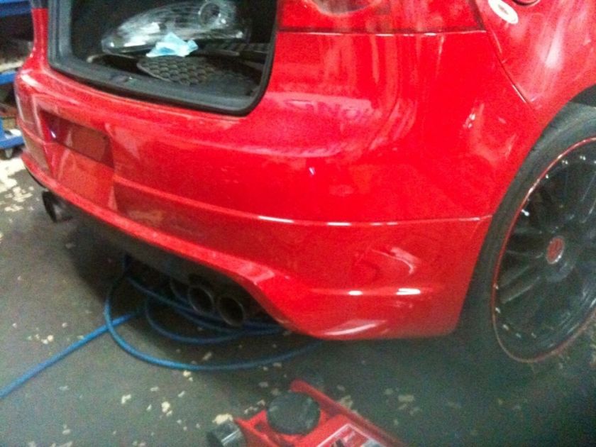 VW MK5 GTI OETTINGER LOWER REAR BUMPER VALANCE RABBIT  