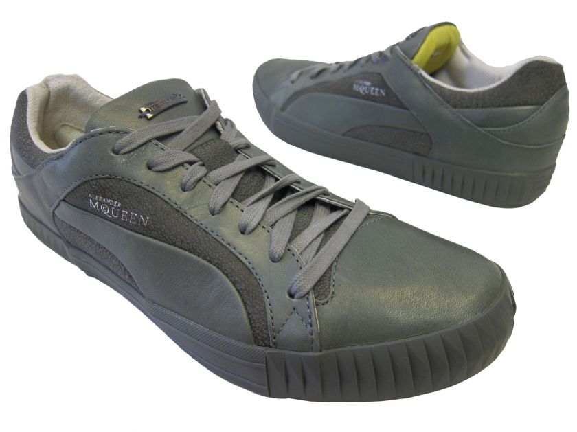 Puma Mens Alexander McQueen AMQ 35206403 Street Climb Lo Leather Green 