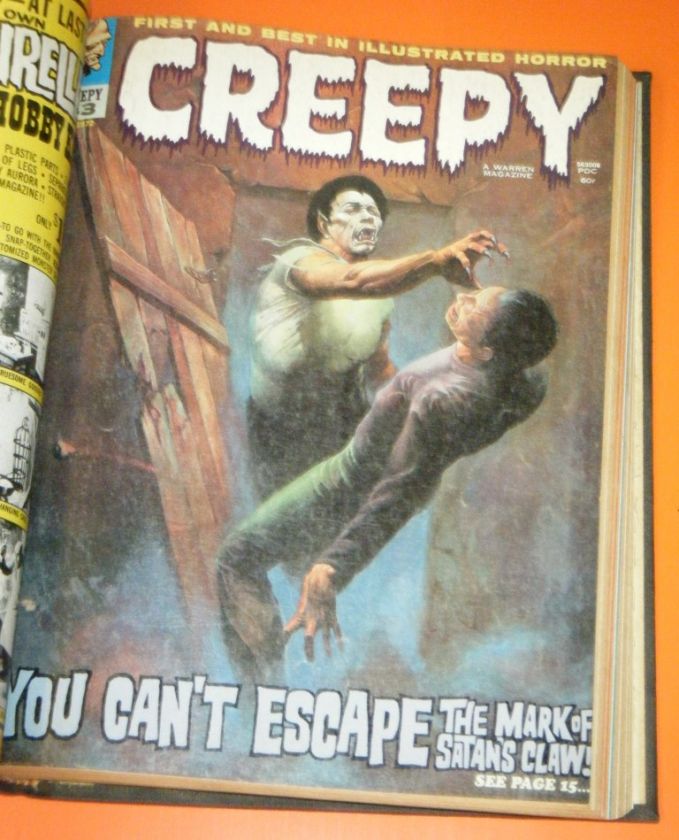 CREEPY #40 49 RARE LIBRARY EDITION, Warner Publishing  