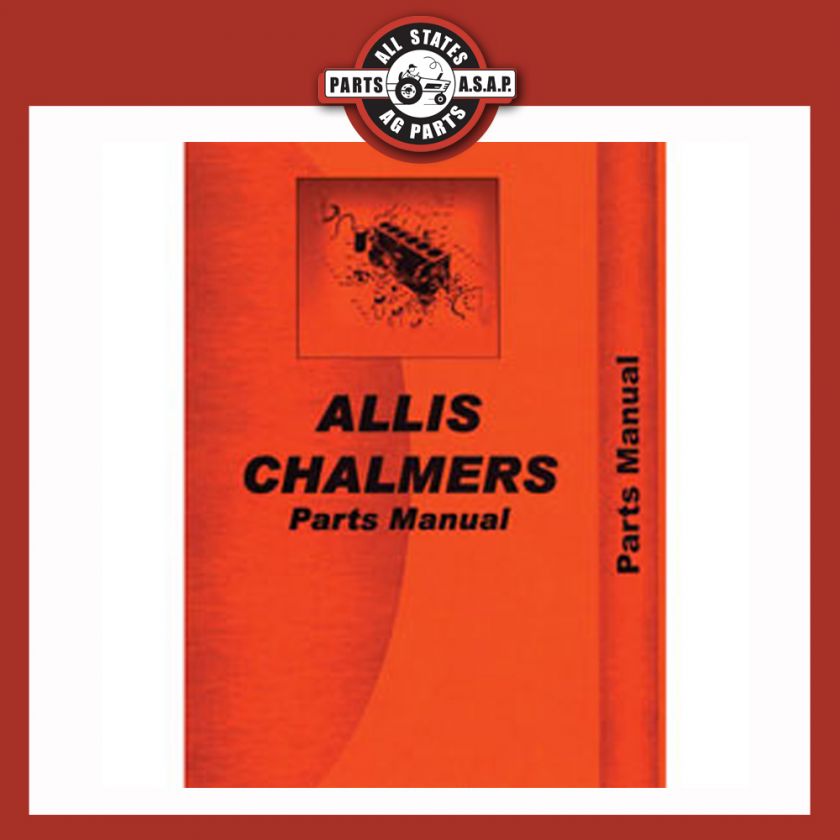 Parts Manual   Allis Chalmers   60 Combine  