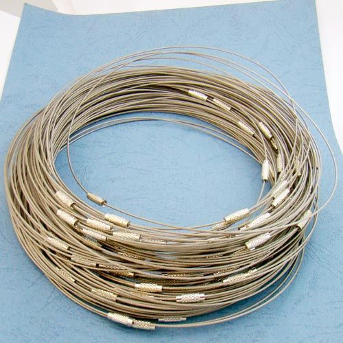 X1007 10PCS 18＂Stainless Steel Chain Cord Necklace New  
