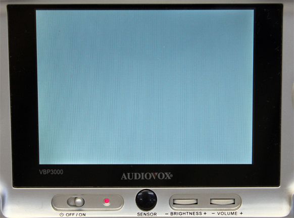 Audiovox Detachable 5 LCD Monitor / VCP Video in a Bag VBP 3000 