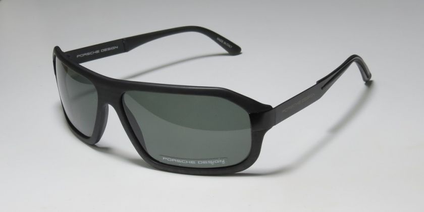 NEW PORSCHE DESIGN 8465 A 100% UVA/UVB PROTECTION STYLISH GRAY/GREEN 