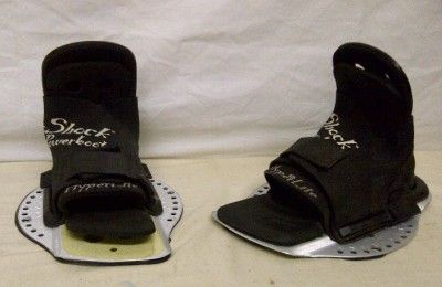   Shock Powerboot Hyperlite Wakeboard Bindings Size Large  