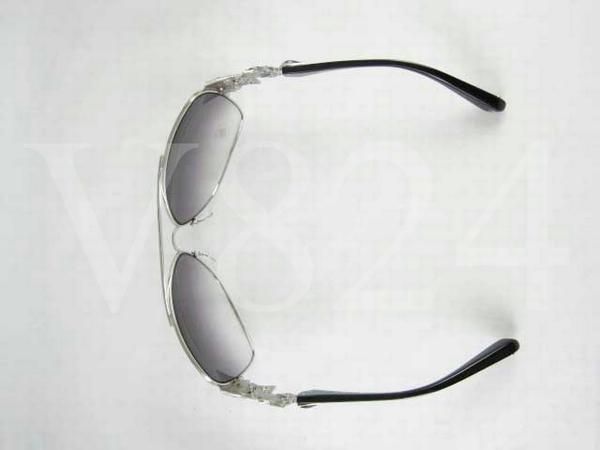 AFFLICTION Eyewear Sunglasses Silver Blk ANGELINA Black  