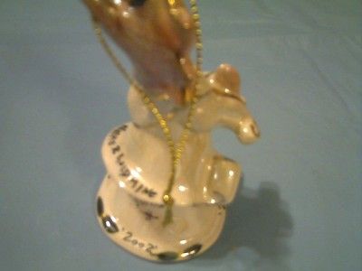 HEATHER GOLD MINE 2001 BLUE SKY CORP. ANGEL ORNAMENT  