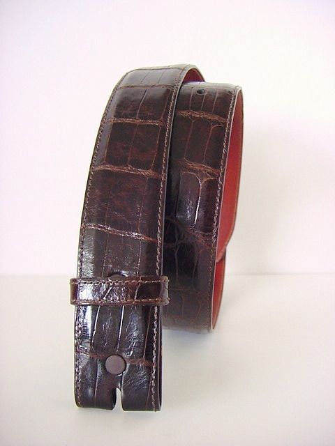 BARRY KIESELSTEIN CORD 4 Belt Straps EXOTIC Skins 2  