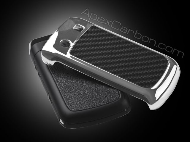 Ion Predator Zero Real Carbon Fiber BlackBerry Bold 9700 Case   SILVER 