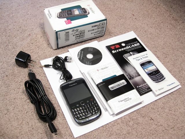 UNLOCKED BlackBerry Curve 9300 3G GSM Cell Phone GPS Keyboard Camera 