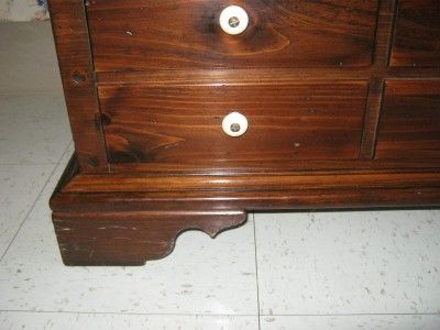 Ethan Allen Antique Tavern Pine Cedar Blanket Chest  