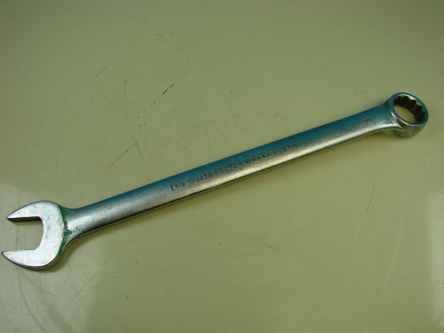 PROTO PROFESSIONAL 1 5/8 WRENCH 1252 23 LENGTH Industrial Box Open 