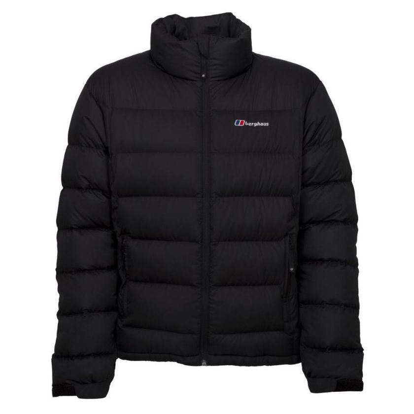 BERGHAUS MENS TYROL DOWN INSULATED WINTER JACKET   BLACK   S M L XL 