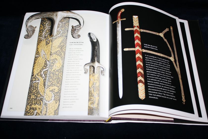 OTTOMAN TURKISH ARABIC SABER ARM SWORD DAGGER TURKISH BOOK  