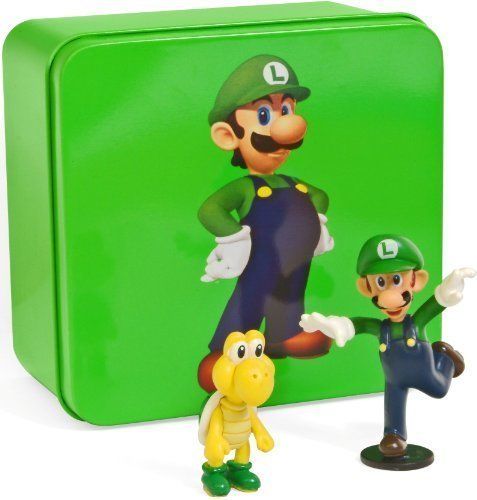 Super Mario Luigi Koopa Troopa Figurines Tin Series 2  
