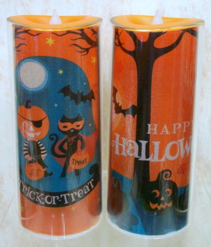 SILVESTRI LED Shimmer Candle HALLOWEEN 20111951  