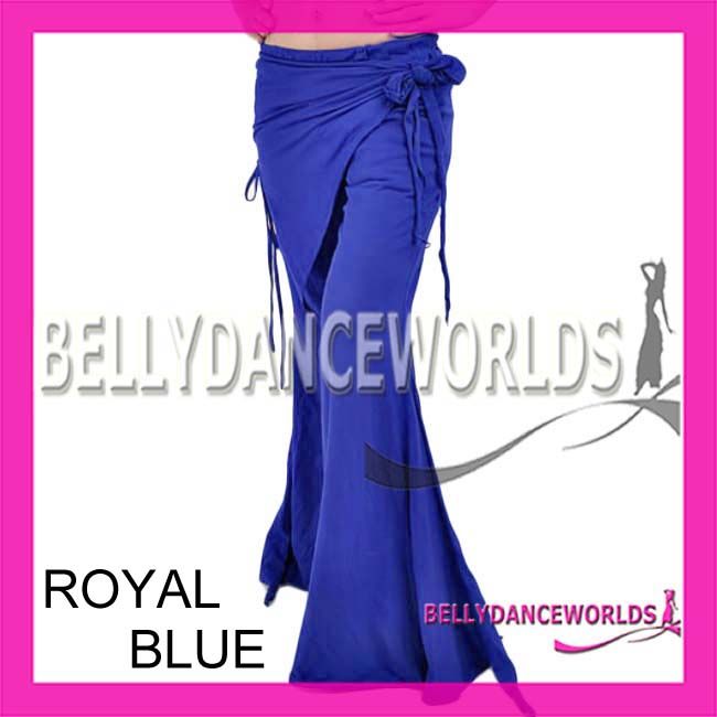 SEXY BELLY DANCE COSTUME STRETCH TRIBAL PANTS 11 COLOR  