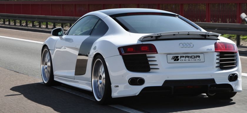 PRIOR DESIGN AUDI R8 FULL BODY KIT LIP SPOILER DIFFUSER  