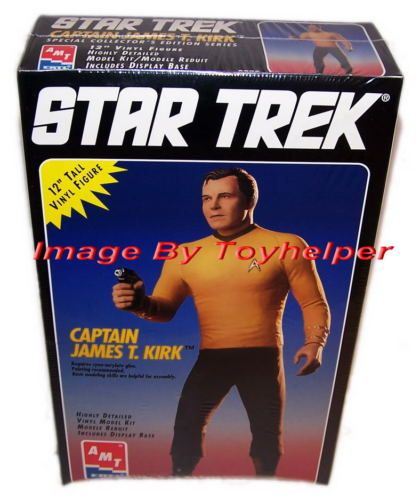 STAR TREK 4 MODEL KITS 12 MCCOY KIRK SCOTT QUARK NEW  