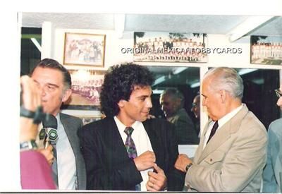 HUGO SANCHEZ, FAMOUS MEXICAN SOCCER PLAYE 3 PHOTOS 80s  