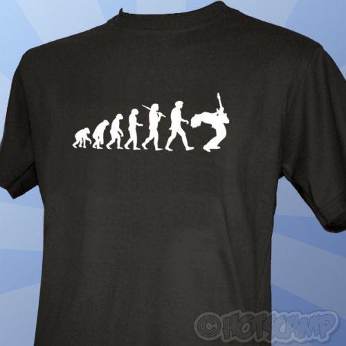 Evolution of a Guitarist T Shirt Guitar Fender Gibson  