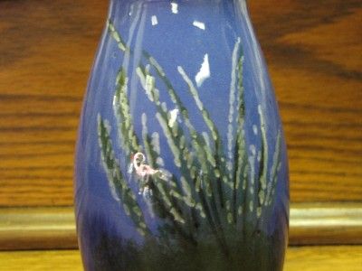 Torquay Blue Glaze Vase  