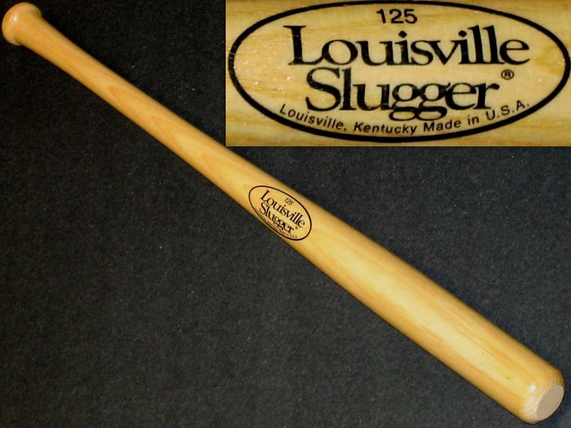   SLUGGER~UNSOLD INVENTORY~NEW MINI 18SOUVENIR WOOD BASEBALL BAT  