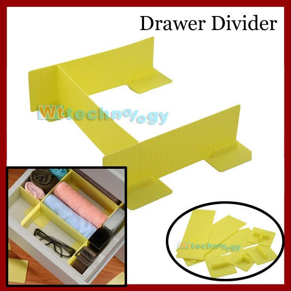 New Grid Drawer Divider Organizer Closet Drawers Tidy Storage W  