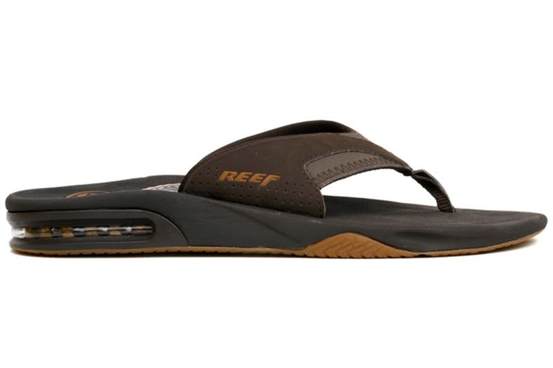 Reef Fanning Brown 2415 BGM Mens Sandal New Bottle Opener Flip Flop 