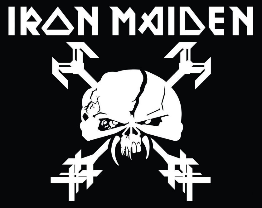 Iron Maiden The Final Frontier Vinyl Decal  