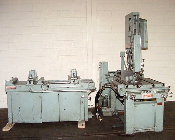 18 Thrt 20 H Marvel 81A VERTICAL BAND SAW, Tilt Frame  