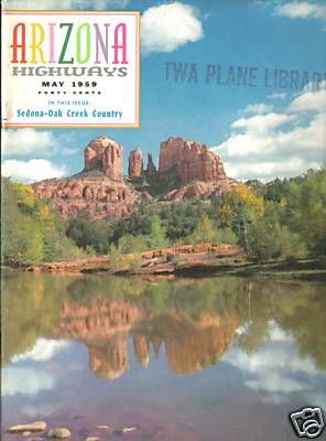 1959 MAY ARIZONA HIGHWAYS RED ROCK COUNTRY SEDONA  