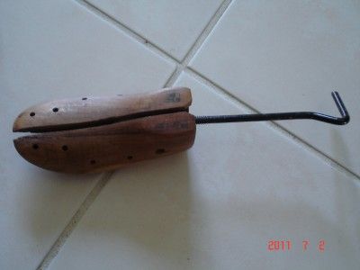 Vintage Wooden Shoe Tree STRETCHER MENS 10 11  