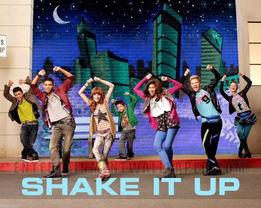 Shake It Up edible cake image topper  1/4 sheet  