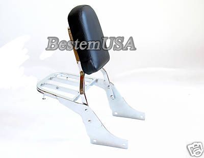 HONDA Shadow Sabre ACE Backrest Sissy Bar w Rack  