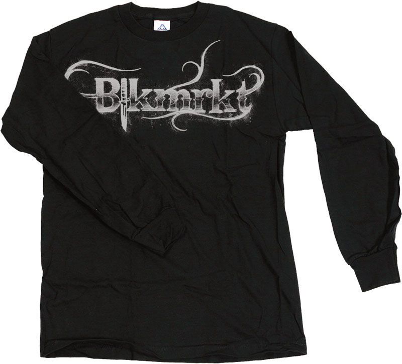 blk mrkt Black Market Bikes DAGGER Longsleeve shirt tee  