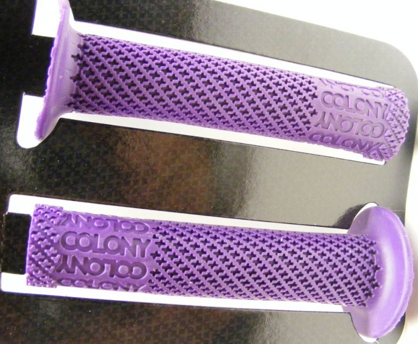 New Colony BMX Mountjoy Grips Purple Street Park Dirt BMX  