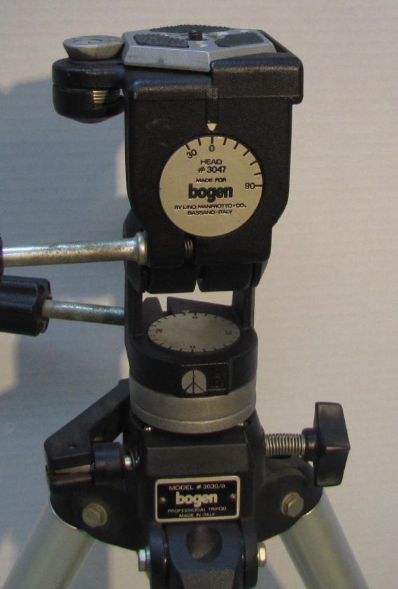 Bogen Professional Tripod Model #3030/a w/Head #3047  