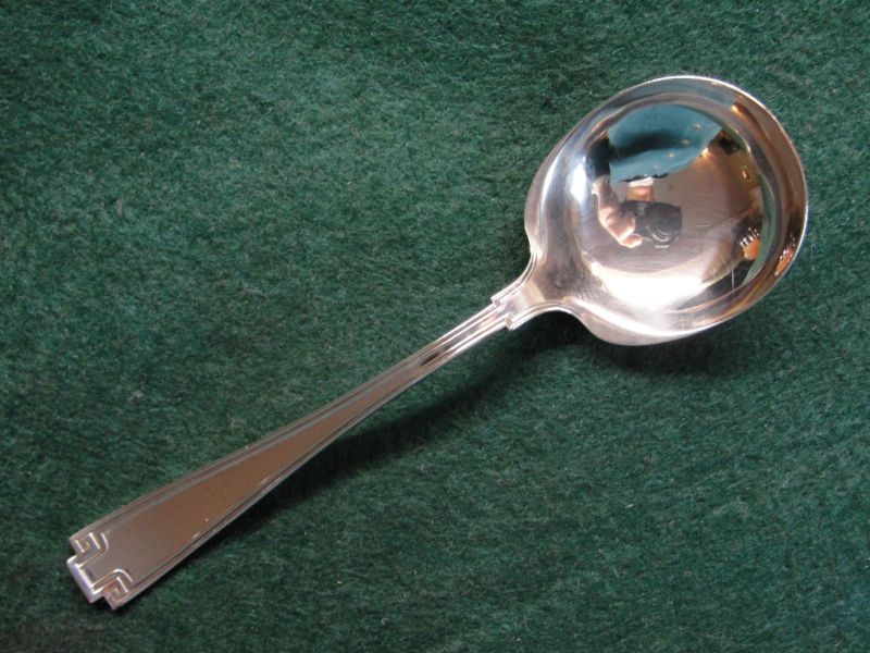 Sterling Gorham Bouillon Spoon Etruscan Pattern, 1913  