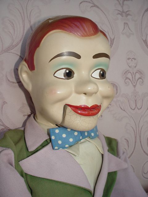 1950s JERRY MAHONEY VINTRILOQUIST DUMMY DOLL PUPPET NR  