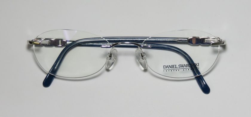 NEW DANIEL SWAROVSKI S197 51 19 135 TURQUOISE EYEGLASSES/GLASSES/FRAME 