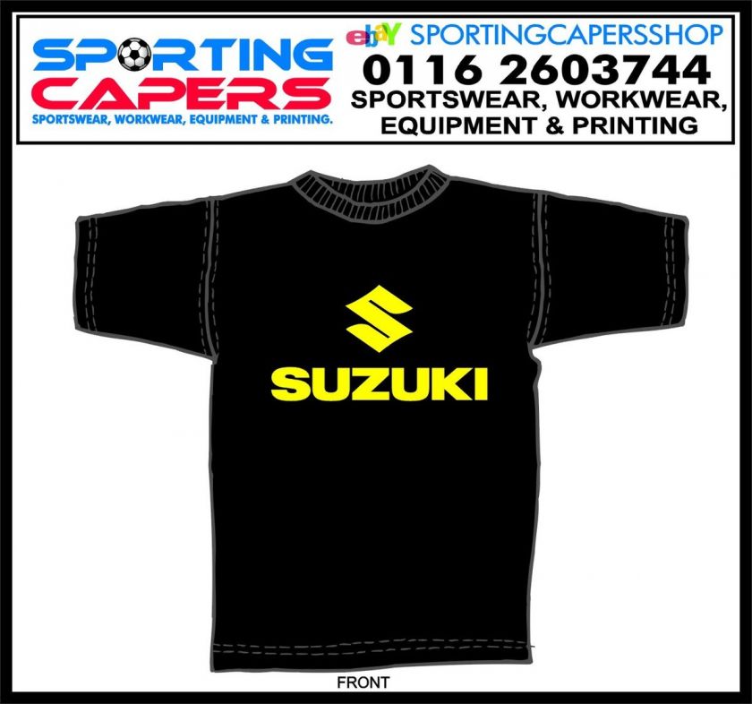 SUZUKI T SHIRT GREAT BARGAIN FREE UK POSTAGE  