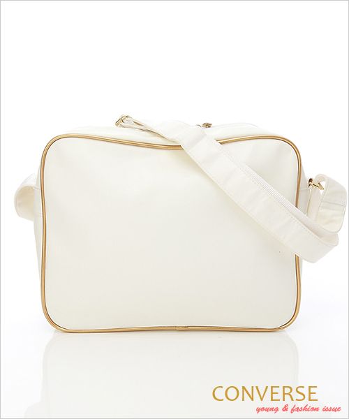 BN Converse Unisex Shoulder Messenger Bag White ON SALE  