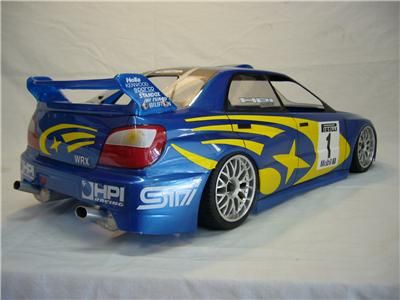 HPI 7553 Subaru Impreza 300mm body Super RS4 Nitro TGX Ten 10 FW03 